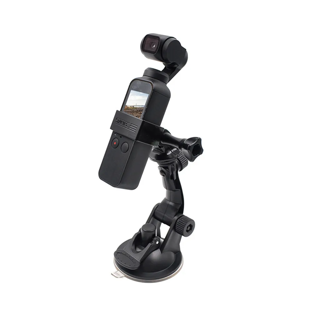 Car Glass Suction Cup Holder for DJI OSMO Pocket Camera Accessories Adjustable Window Glass Mount Bracket Adapter Table Holder-7