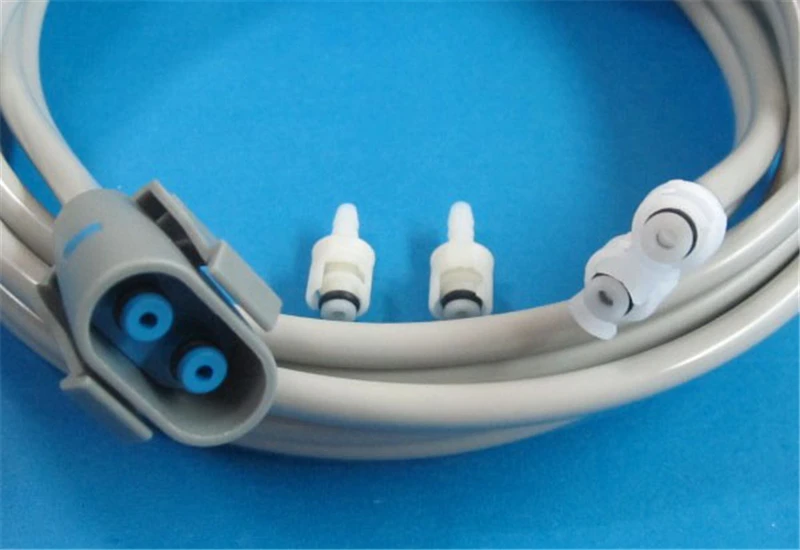 

GE Healthcare Compatible NIBP Double Hose Tube with Connector for Critikon Dinamap - 107363
