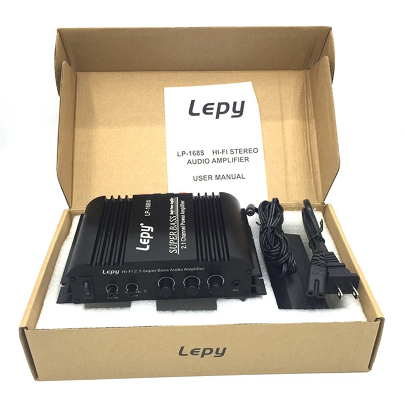 LP-168S 2,1 canal coche Subwoofer amplificador de sonido para los altavoces de Audio de 3,55 MM con cable de 168 S Mini estéreo de alta fidelidad alta baja convertidor LP-168S 2,1 canal coche Subwoofer amplificador de sonido para los altavoces de Audio de 3,55 MM con cable de 168 S Mini estéreo de alta fidelidad alta baja convertidor