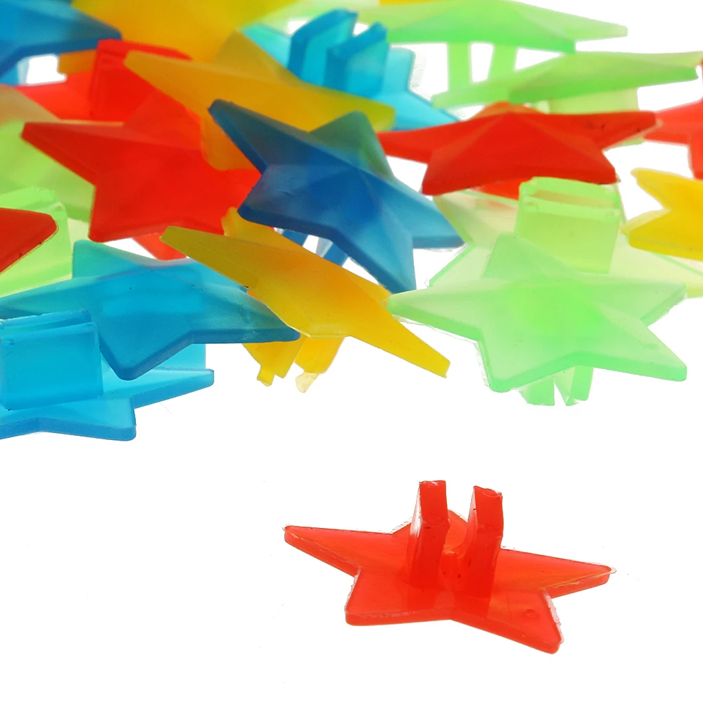 Perfeclan 36Pcs Clip On Spokey Dokeys - Colourful Bike Wheel Spoke Beads For Kids Bike Mirrors