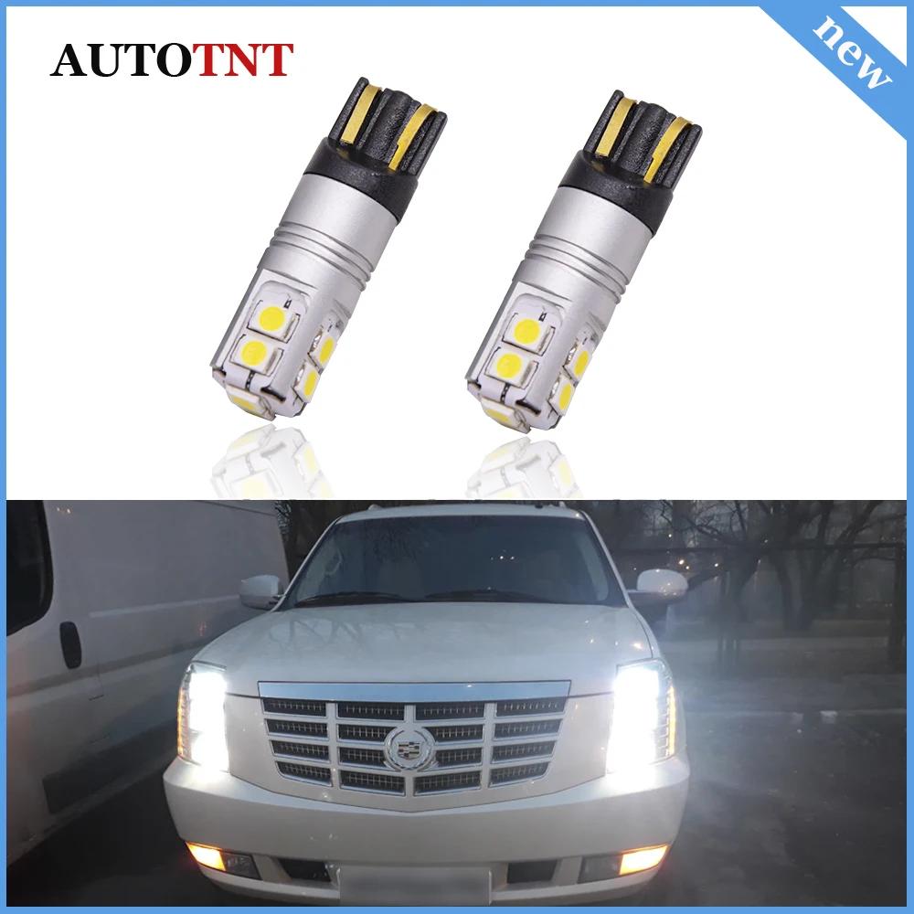 T10 W5W LED Canbus Bulbs 168 194 Car Parking Lights For Cadillac ATS