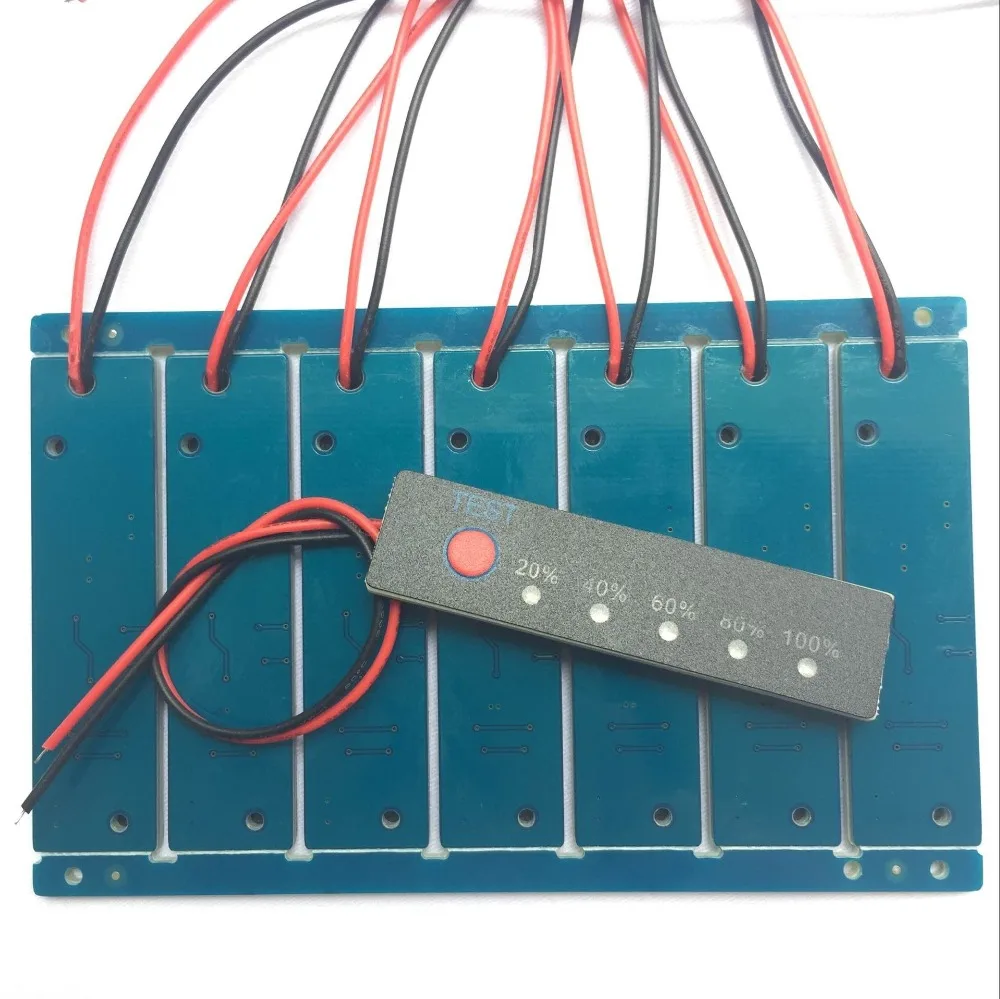 2S~ 16S 18650 Li-po литий-ионный аккумулятор индикатор емкости батареи измеритель уровня мощности Модуль дисплей Панель