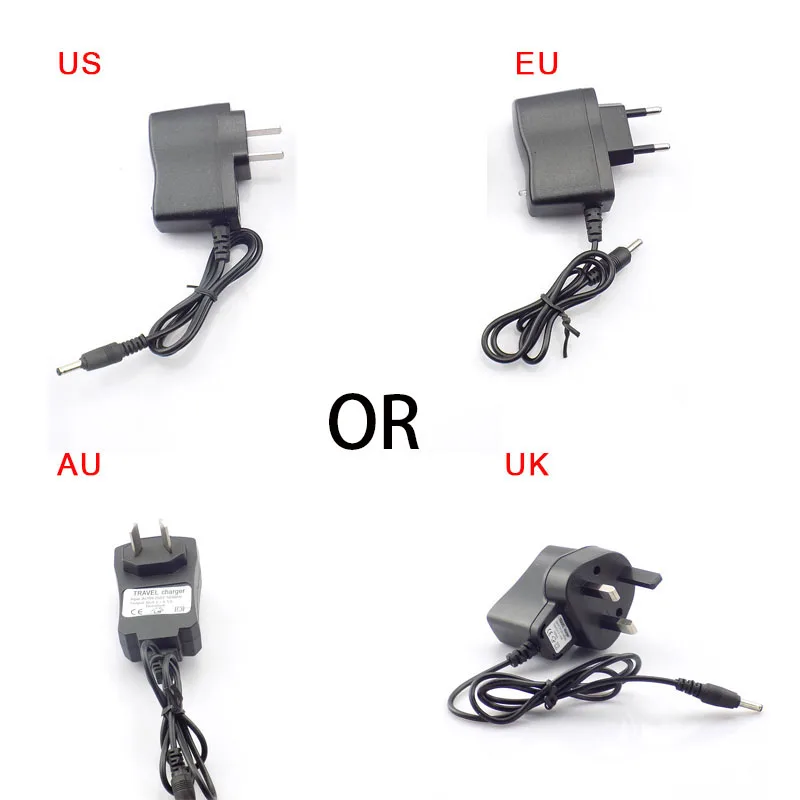 Universal DC 3.5mm Power Cable USB Charger charging Cable wire for 18650 rechargeable batteries for headlamp flashlight torch