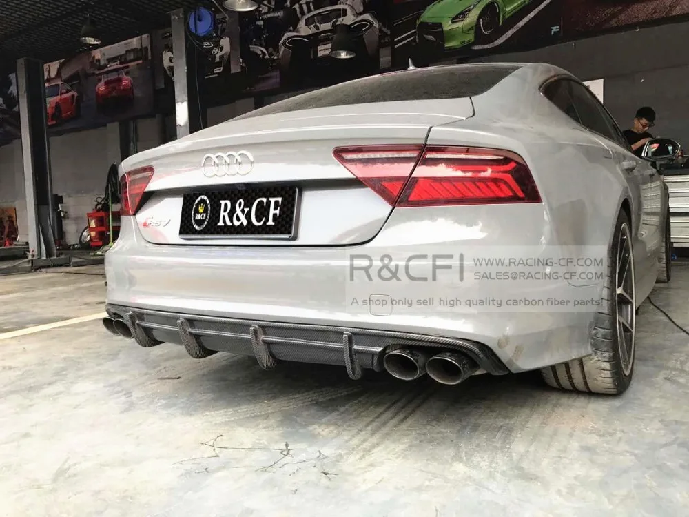 Тип II/A7 S line S7 Боди Комплект посылка/углеродное волокно боди для Audi A7 передняя