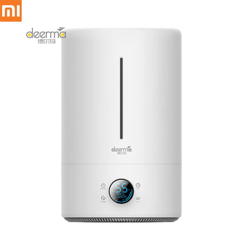 

New Xiaomi YOUPIN Deerma 5L Air Humidifier Touch Version Smart Constant humidity UV LED 12H Timing Quiet Air Purifying for Air