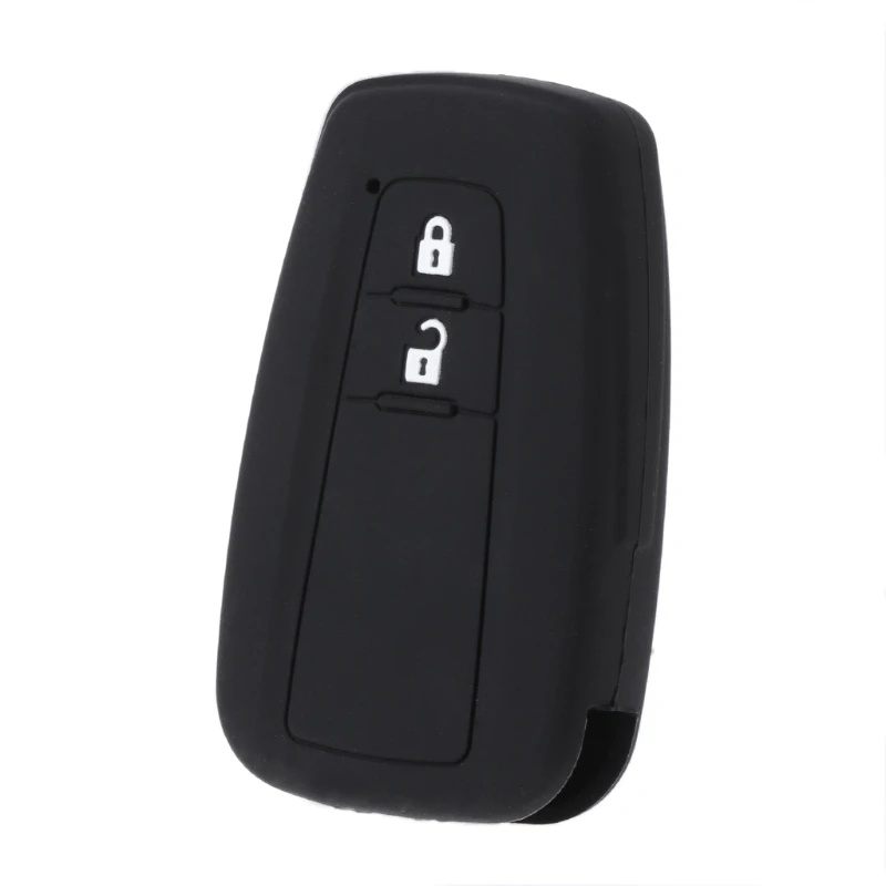 2 Buttons Silicone Car Key Fob Case Cover Holder For Toyota CHR C-HR 2017 Prius | Автомобили и мотоциклы