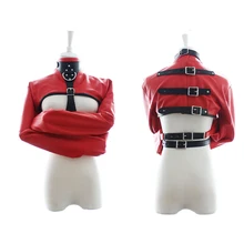 Товары для взрослых, флирт, искусственная кожа, завязанные руки, женское оборудование, кожаная одежда, реквизит для выступлений на сцене