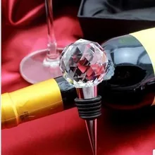 40 мм Хрустальный шар пробка для бутылки вина Свадебные сувениры элегантность