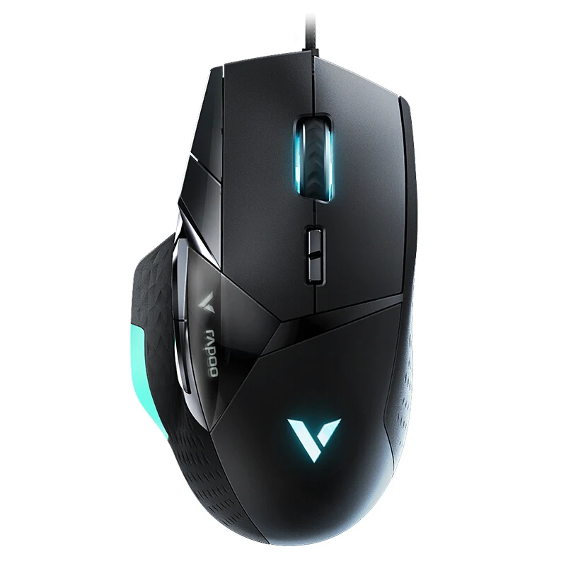  Rapoo VT900 E-sports Gaming Mouse IR Optical Wired Mouse with 16000DPI 10Programmable Buttons for M