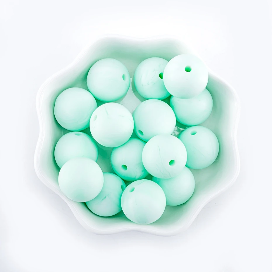 silicone necklace beads
