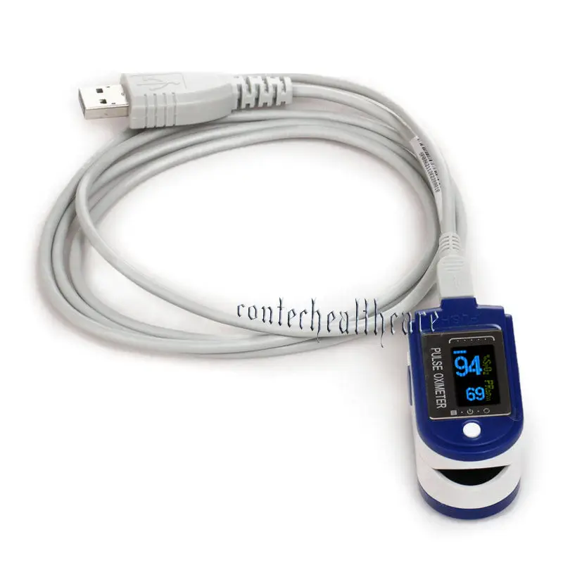 

NEU CE/FDA Fingerspitze Pulsoximeter CD + Software oximeter+UCB,pulse oximeter