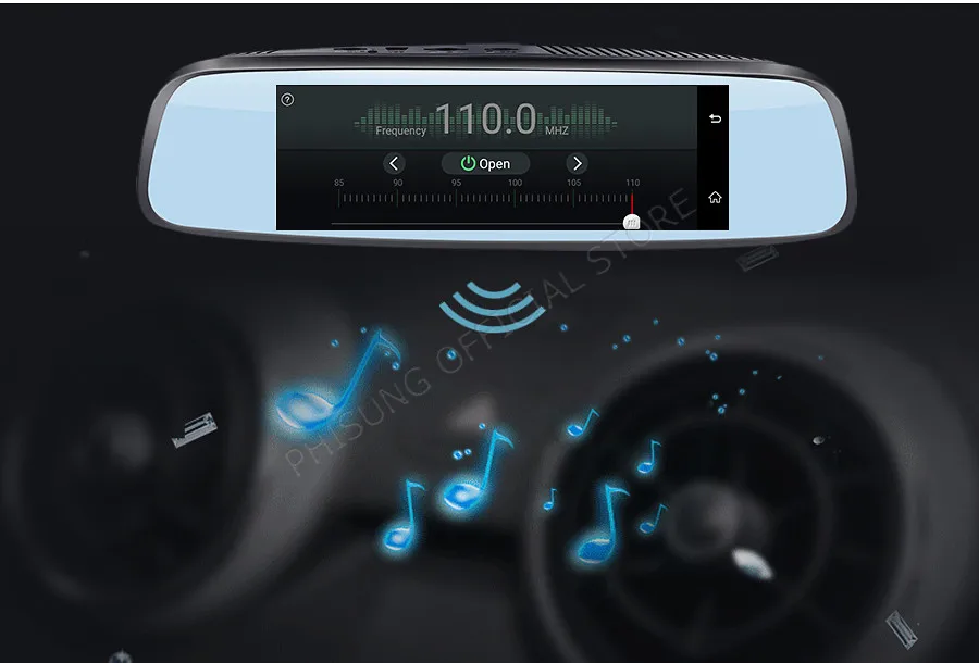 Phisung E09 7,8" 4G Специальный кронштейн Автомобильная камера зеркало Android GPS DVR с двумя камерами WIFI dash cam ADAS дистанционный видеорегистратор