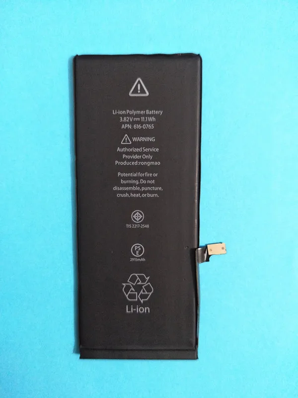 New 0 Cycle 2915mah High Capacity 6 Plus Mobile Phone Battery For Apple