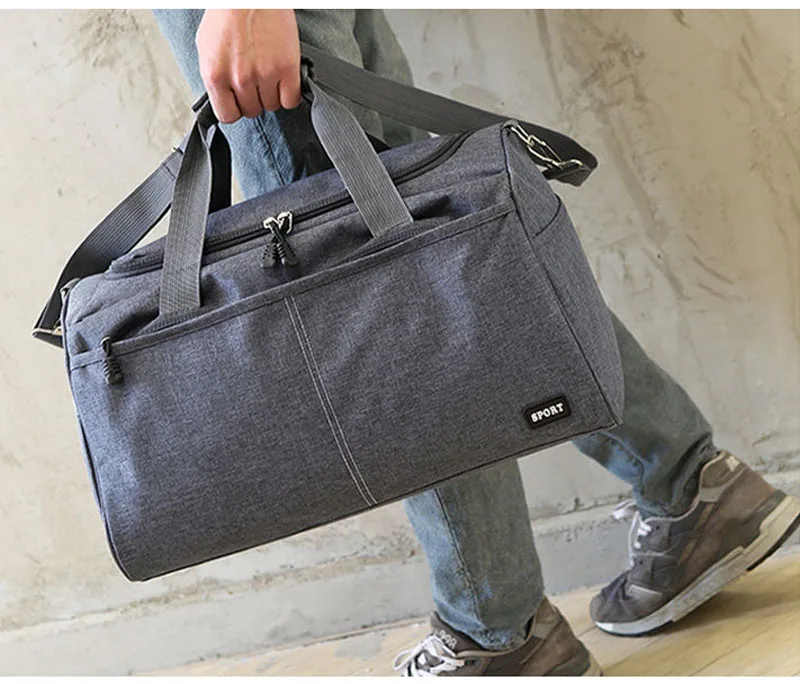 Scione Оксфордские дорожные сумки через плечо для ноутбука, тканевые багажные сумки через плечо для мужчин и женщин, Водонепроницаемые многофункциональные большие сумки