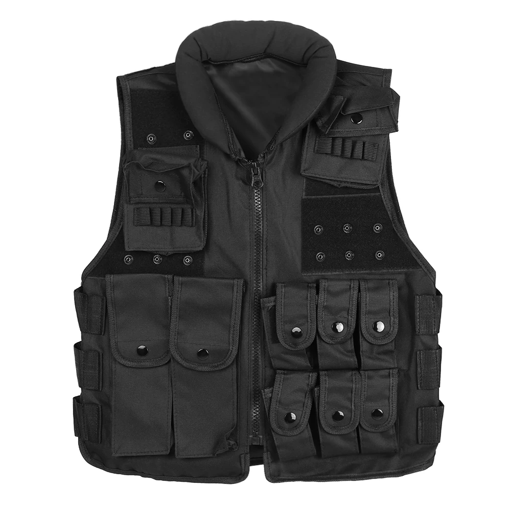 

Tactical Vest Men Hunting Vest Outdoor Hunting Waistcaot Military Training CS Waistcoat swat Protective Modular Security Vest