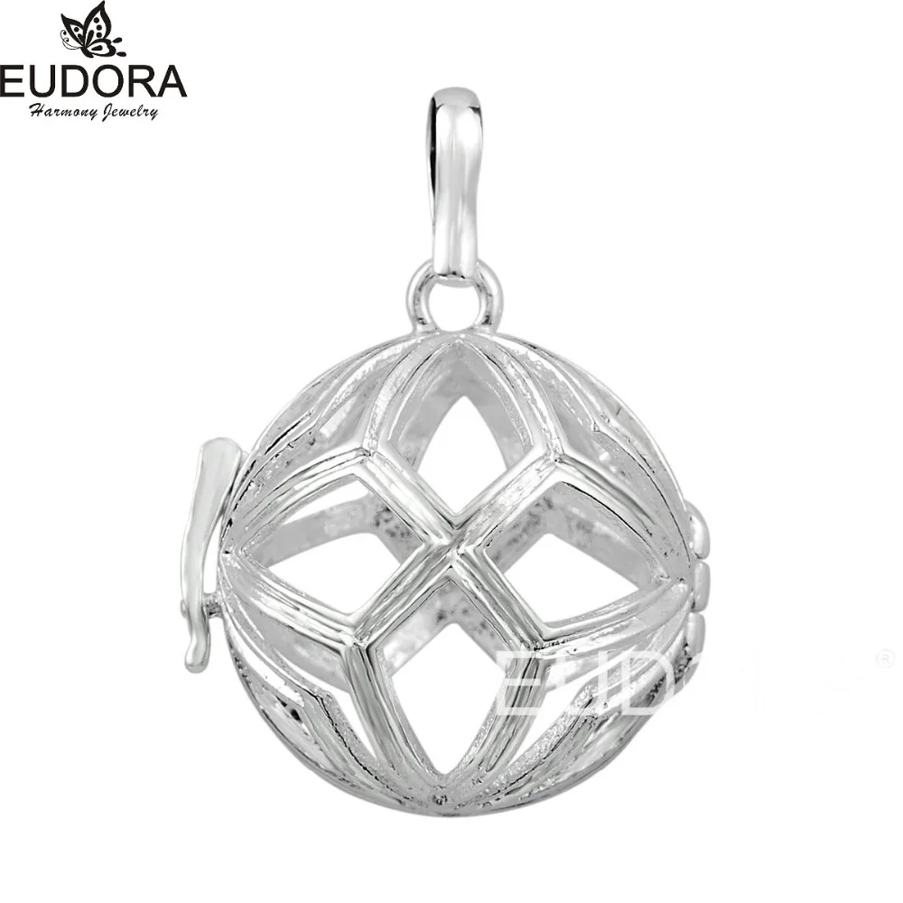 5Pcs/Lot Pregnancy Bola Cage 20mm Harmony Locket Cages Pendant for Pregnant Women Fashion Copper