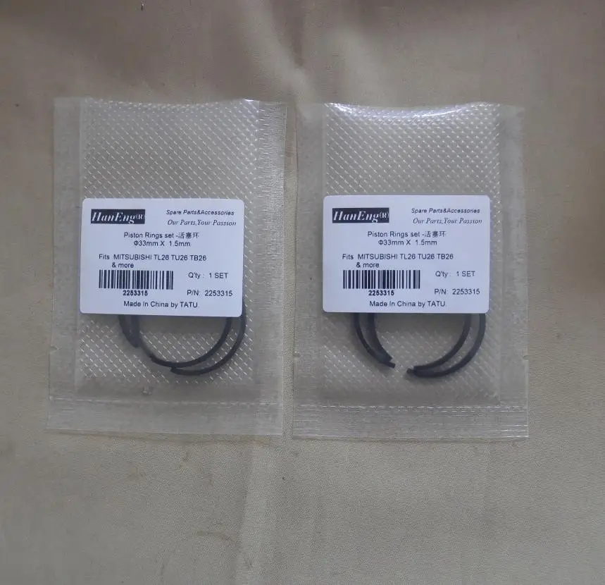 33MMX1.5MM PISTON RING MITSUBISHI TL26 33F  1