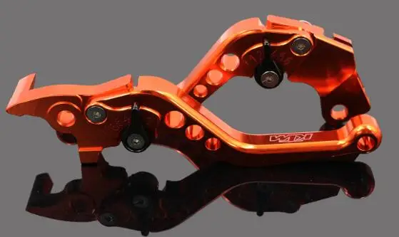 Мотоцикл Производительность трюк тормозной рычаг сцепления для DUKE125/200DUKE390 в сложенном виде рога оранжевый