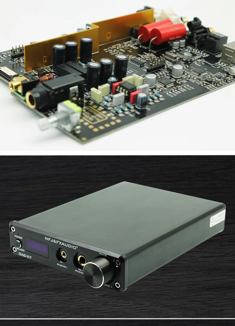 FX-Audio Dac-x7 USB Fever аудио декодер чистый цифровой усилитель машина предступенчатый Dsd256 Fever аудио декодер Amp машина