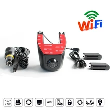 Видеорегистраторы для автомобилей Камера Full HD 1080 P WI-FI Dashcam Drive Регистраторы Ночное видение 170 градусов авто трафика цифровой регистратор видео Регистраторы