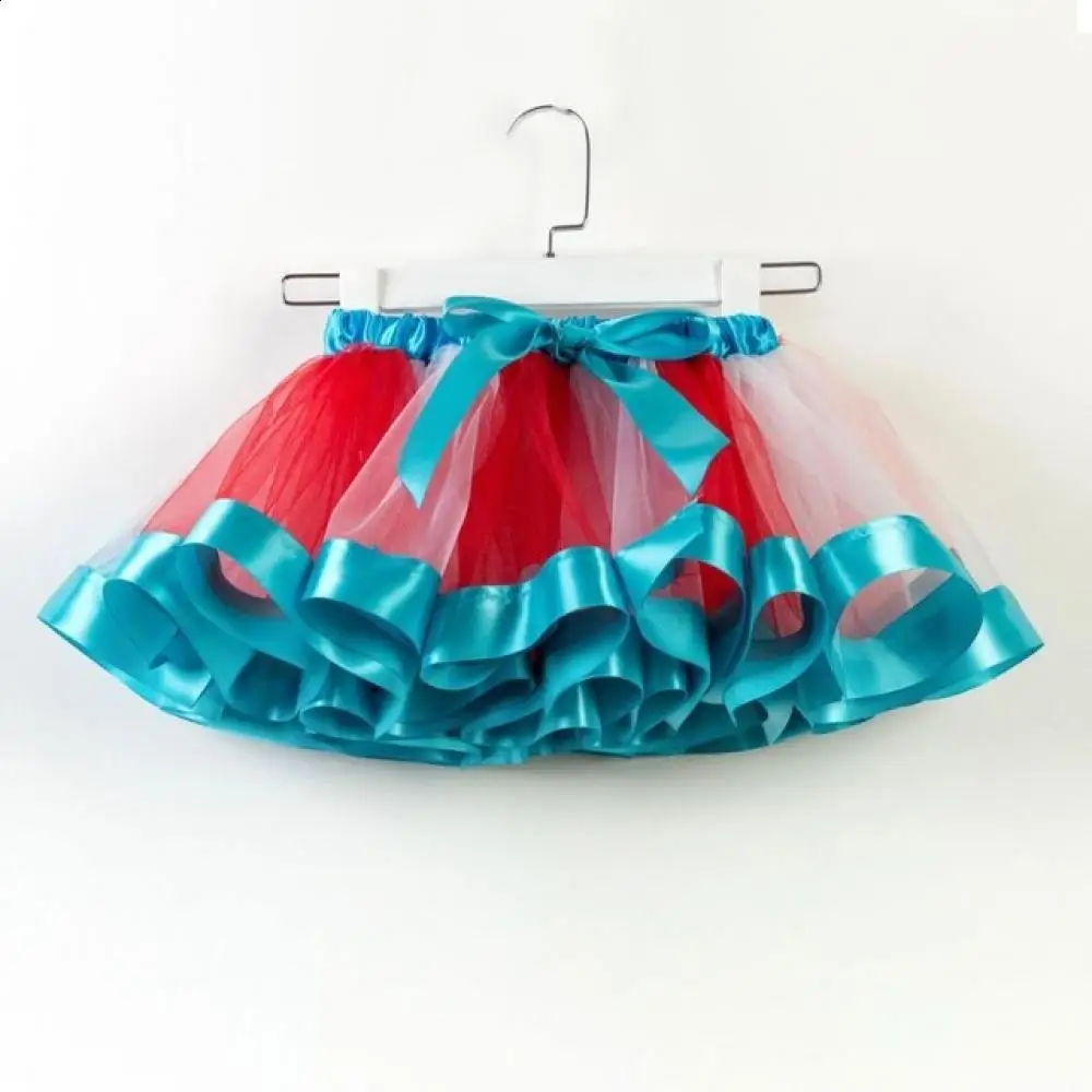 for Tutu Rainbow Cute Baby Tulle Skirts girls Skirt Dance Kids 2018