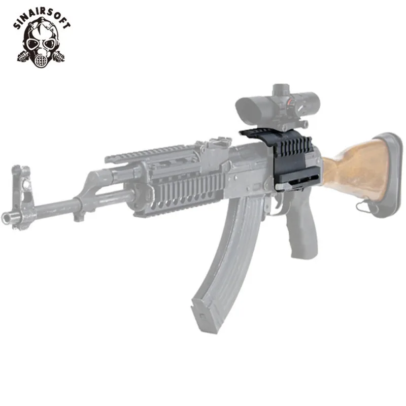 SINAIRSOFT AK 47 быстрая разборка двойной рельс боковой зеркальный мост + Боковая