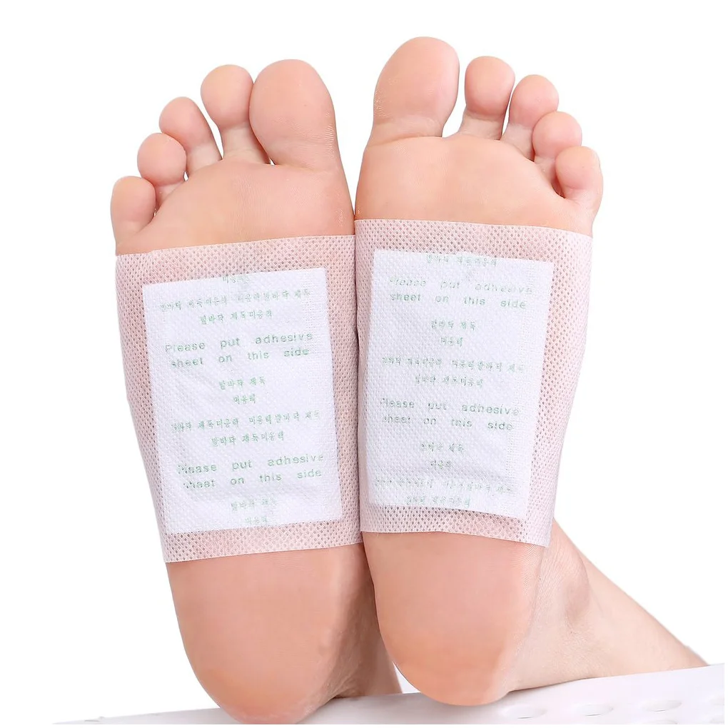 

100 PCS Better Sleep Detox Foot Patches Improves Circulation Detox Body Weight Loss Cleansing Pads