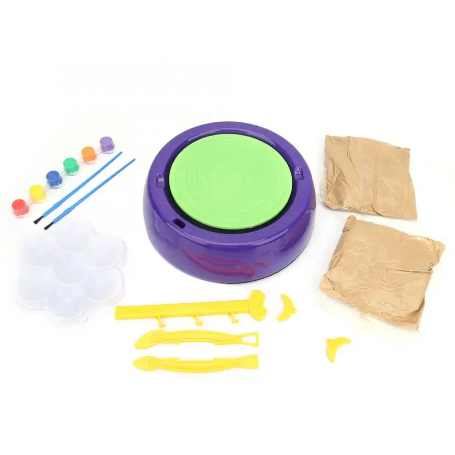 

Electric Children DIY Arts & Crafts Ceramic Pottery Wheels Clay Pottery Wheel Machine Pottery Wheel Rotate Turntable