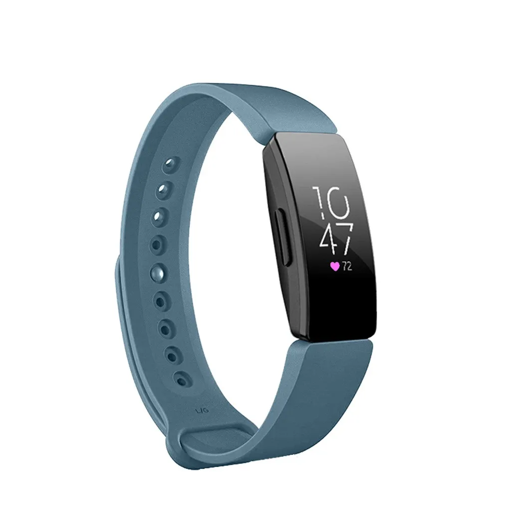 Силиконовый ремешок для Fitbit Inspire/Inspire HR Смарт-часы фитнес-трекер спортивный водонепроницаемый сменный Браслет ремешок