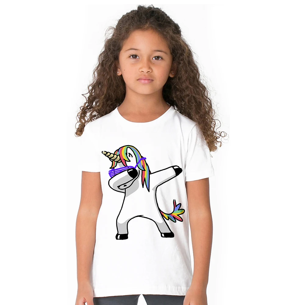 Jual 1Y 12Y Colek Unicorn Panda Pug Anjing Kucing Zebra Kelinci Anak anak Gadis Gaun Musim Panas T Shirt Tutu Dress 2 pcs Set Anak Bayi Pakaian