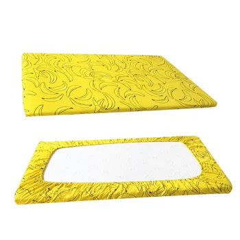 

100% Cotton Portable Baby Bed Sheet Breathable Soft Fitted Sheet Newborn Bedsheets Suit For Bed Under 130X70CM
