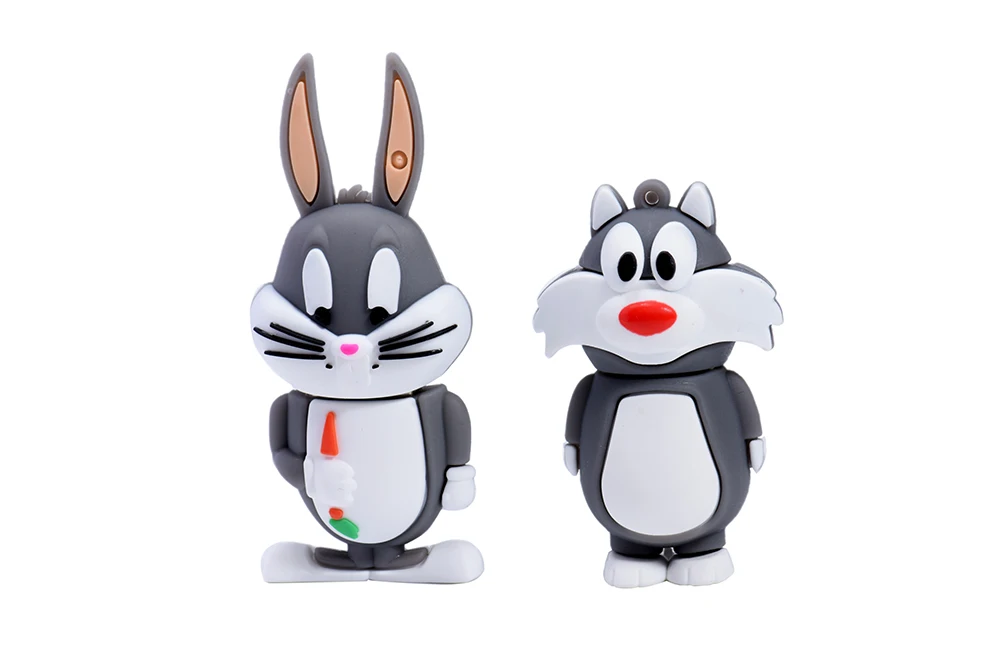 JASTER USB 3,0 Looney ttes usb флеш-накопитель 32 ГБ флеш-накопитель 16 Гб 64 ГБ 4 ГБ жуки кролик Даффи утка мультфильм горячая Распродажа животное ручка-накопитель