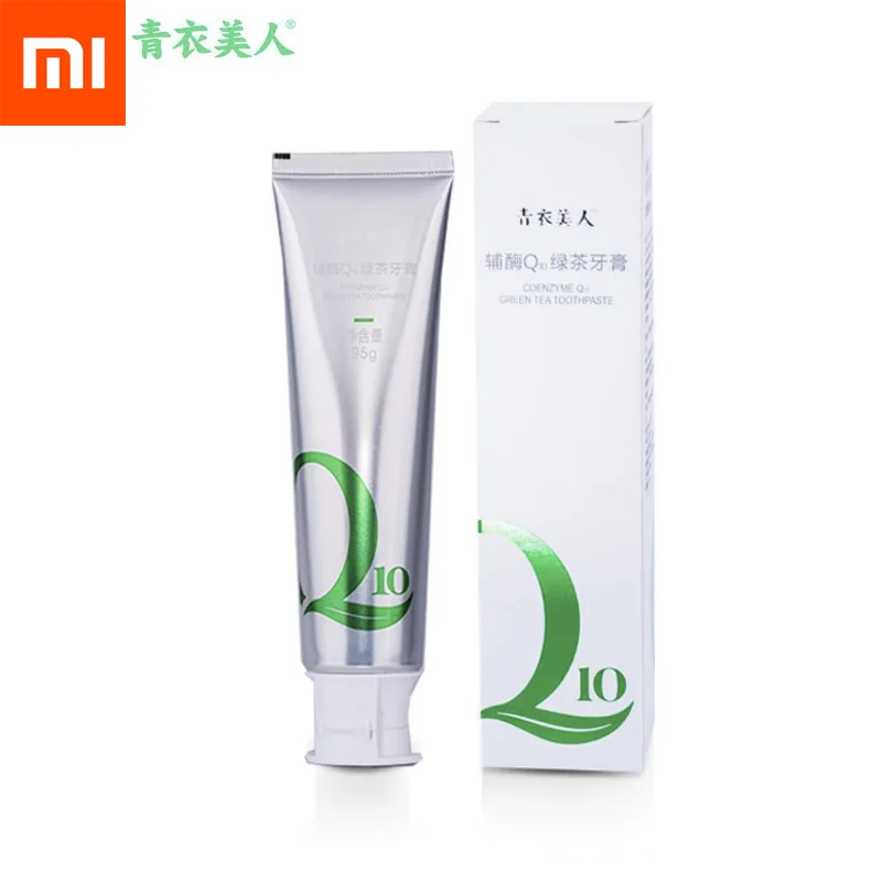 

Xiaomi Mijia Q10 Toothpaste Whitening Toothpaste Toothbrush Green Tea Taste fo Adult Children