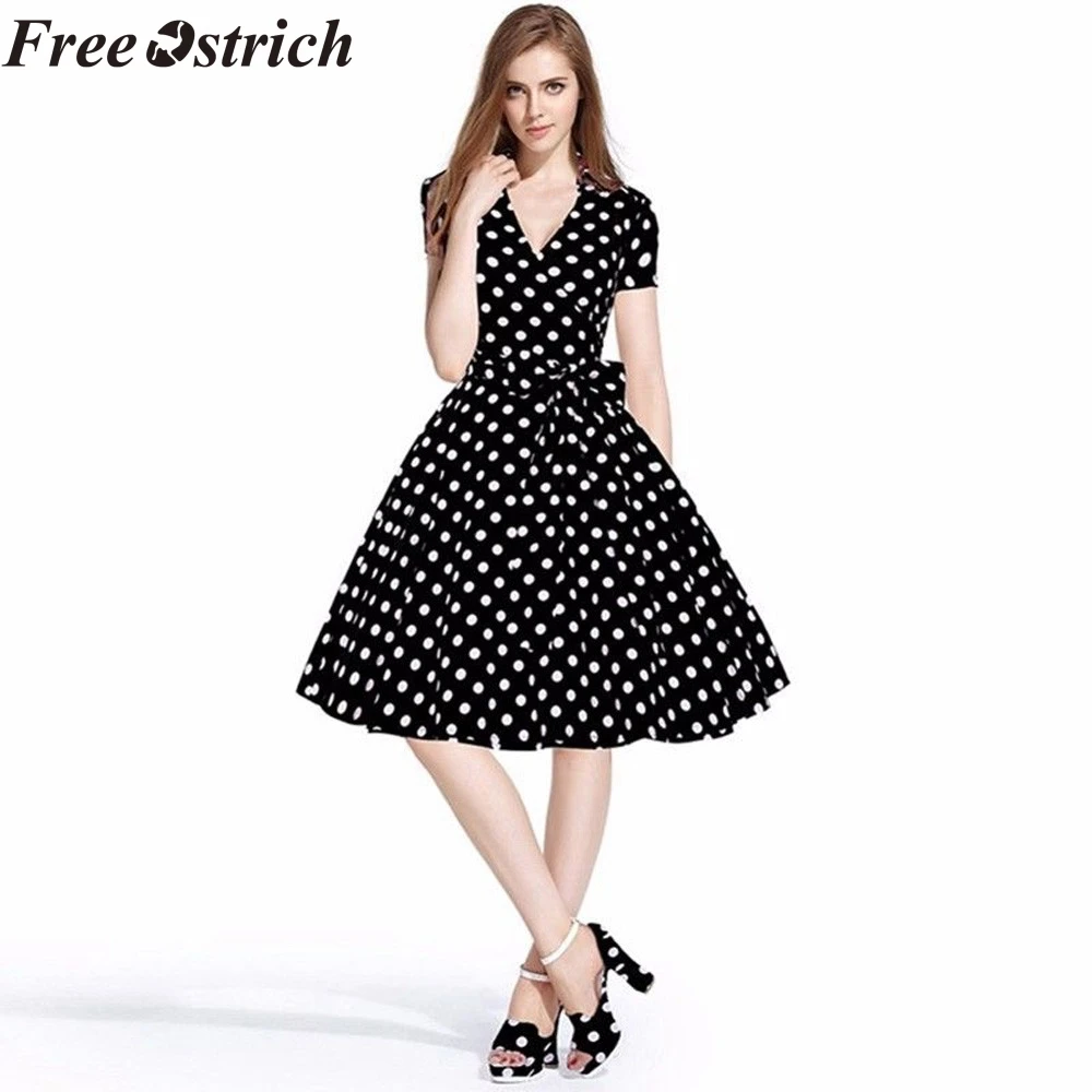 ball print dress