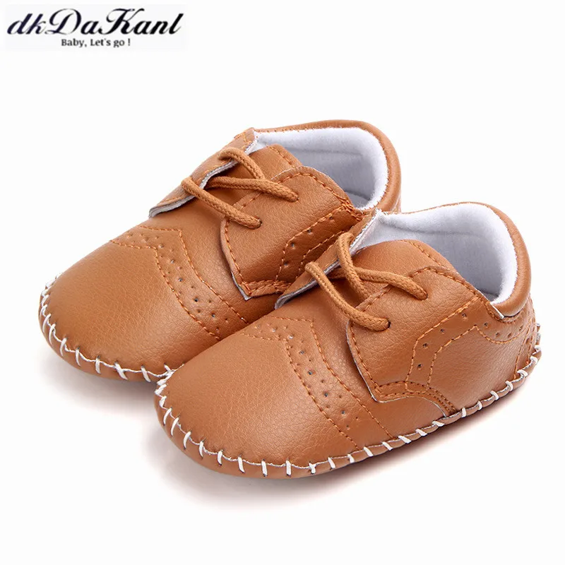 

dkDaKanl Baby Shoes Beathable PU Toddler Shoes First Walkers Shoes Girls and Boys 0-1 year old Spring And Autumn LXM49