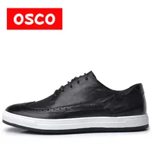 OSCO ALL SEASON New Men Shoes Fashion Men Casual leather men Shoes font b Oxfords b