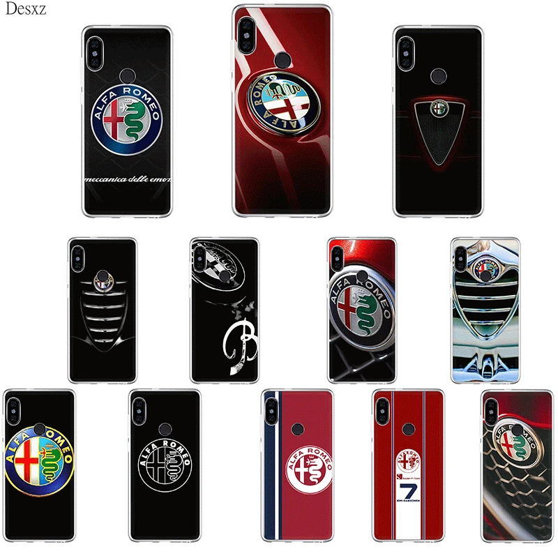 Чехол для телефона с логотипом Alfa Romeo Redmi 3S 3 4 6 Pro 4A 4X 5 5A Plus 6A S2 жесткого