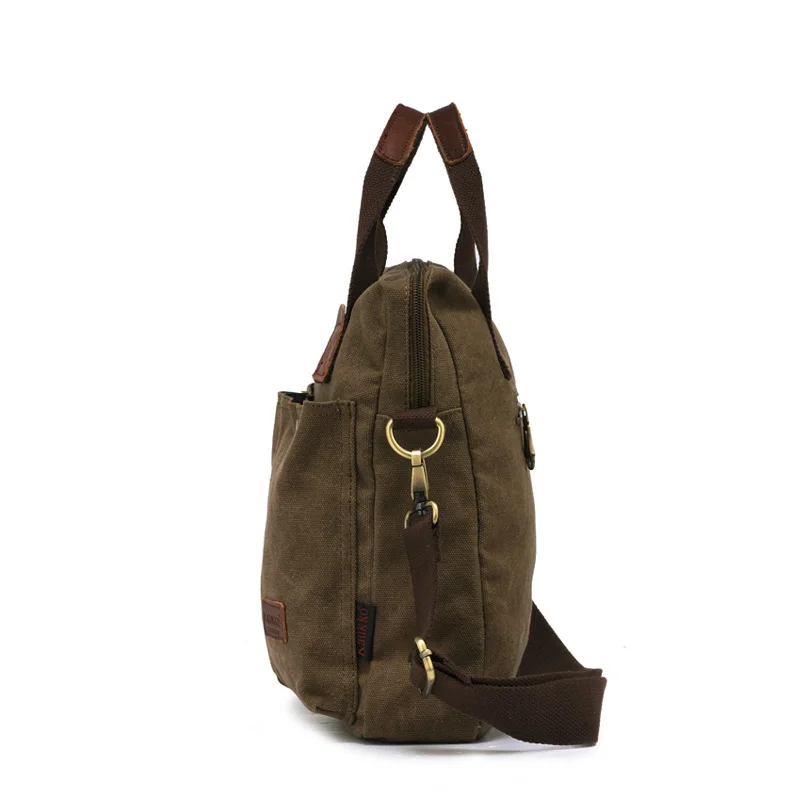 KAUKKO, высокое качество, мужские холщовые сумки, сумки, женские, чистый цвет, восстановление древних способов, многофункциональная сумка, портфель для ноутбука