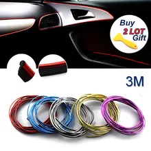 3M Auto DIY Car-Styling Decoration Sticker Dashboard Case For Mazda Hyundai Honda Nissan Nismo Seat Kia Mercedes VW Car Styling