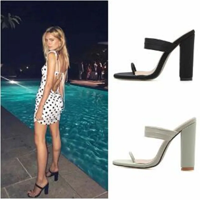 

2019 New style Women shoes suede high heels pumps shoes fashion sandals Summer