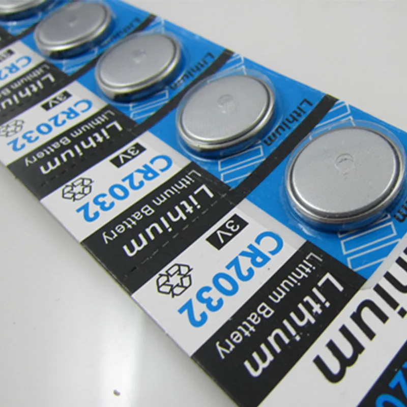 50pcs Lithium Button Cell Battery 320mAh 3V LIR2032 CR2032 BR2032 CR2332 Watch Batteries Automobile remote controller battery