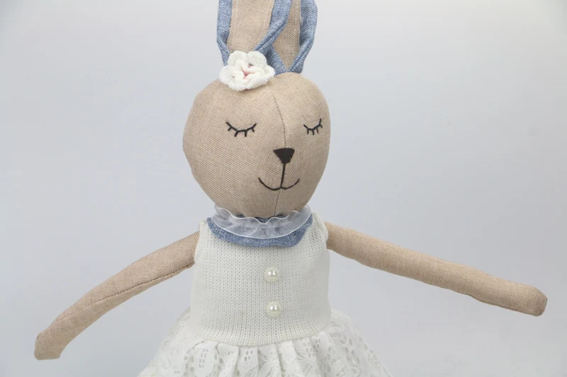 Милый кролик Рождественская елка Кролик Куклы 70 см детские плюшевые игрушки чучело кукла для детей подарок на день рождения kawaii Кролик