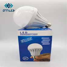 Светодиодный аварийный светильник, лампа AC85-265V E27 5 Вт 7 Вт 9 Вт 12 Вт 15 Вт, перезаряжаемый светильник, лампа, интеллектуальная, волшебная, Bombillas, для улицы