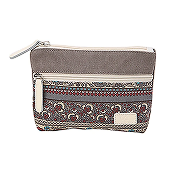 canvas change purse