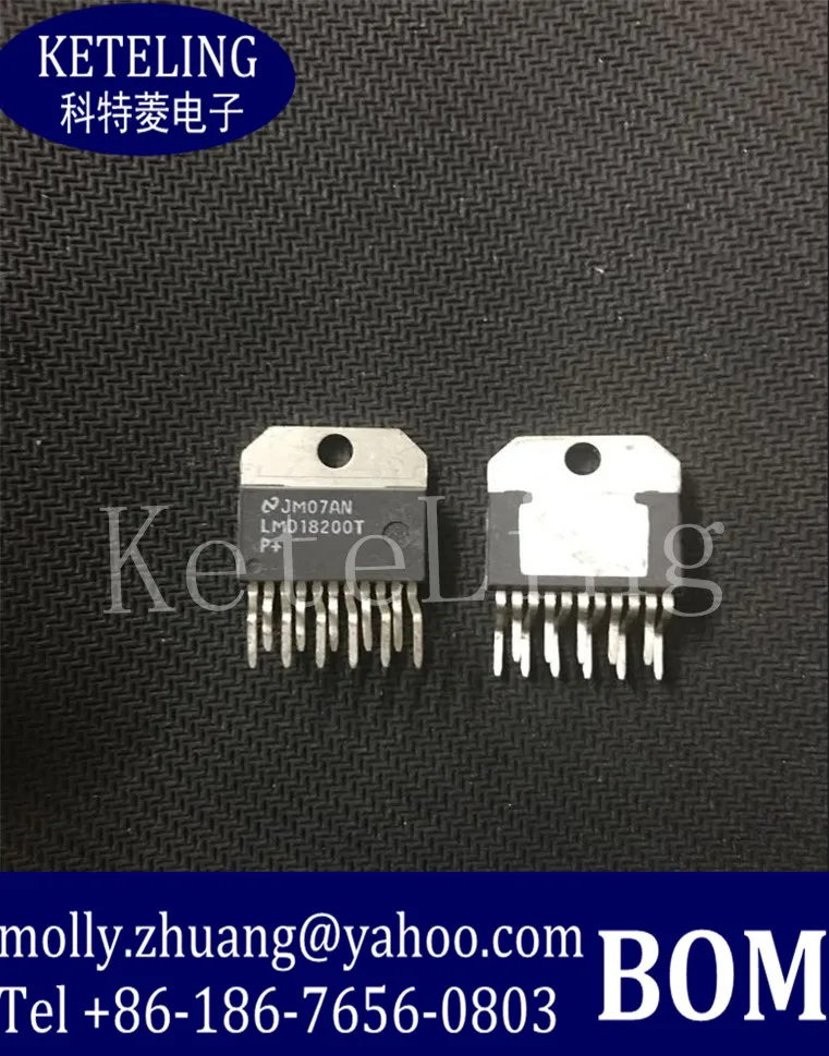 LMD18200T LMD18200 ZIP-11 Integrated Circuits - 5 Piece Pack Motor Driver ICs
