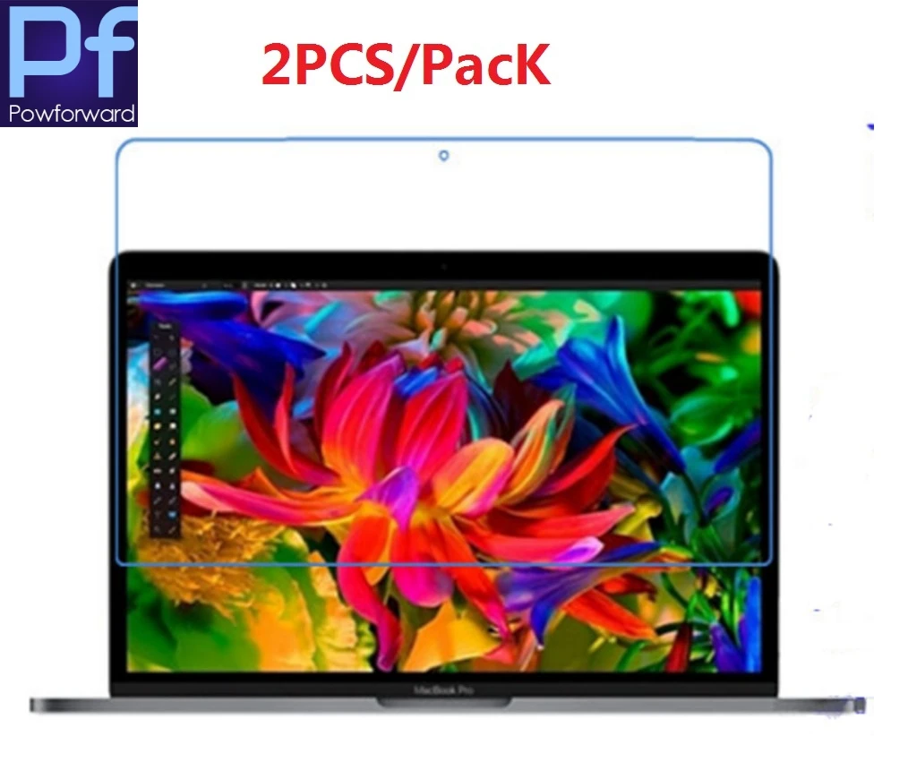 2 шт. для нового Macbook Pro 13 3 &quotTouch Bar 2016 15 4&quot A1707 Прозрачная Тонкая Защитная пленка