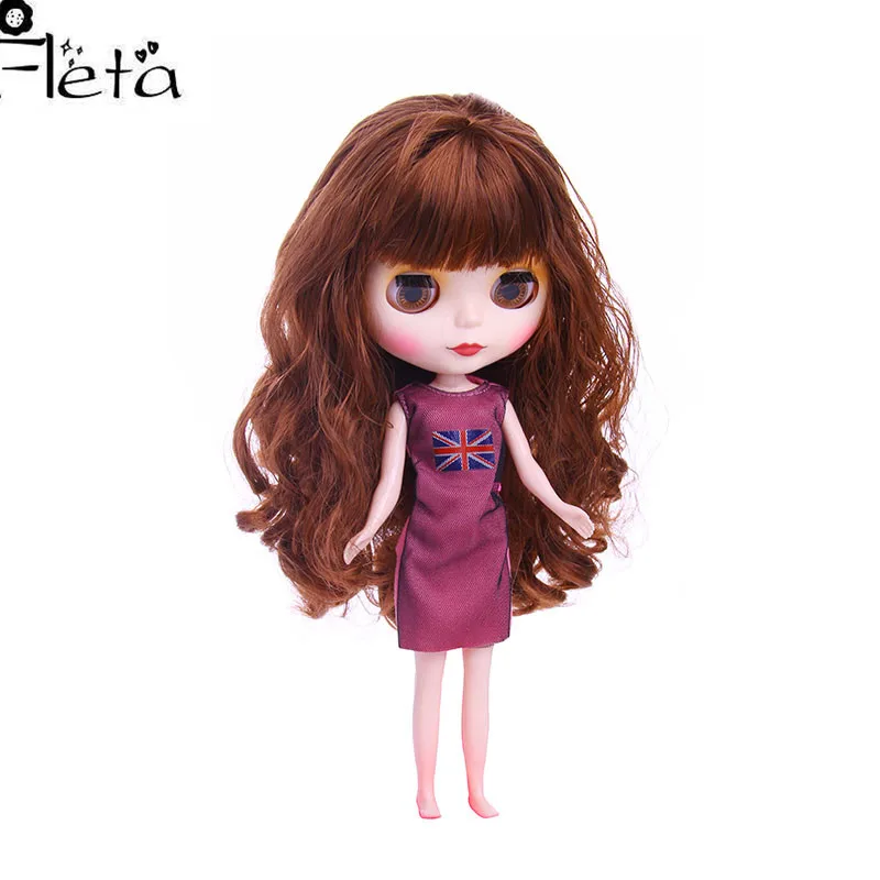 Комплект одежды для куклы Blyth = свитер+ джинсы для куклы Blyth BJD 30 см 1/6 года, рождественские подарки для девочек на день рождения - Цвет: m144