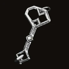 Торин ожерелья ТОРИН ДУБОЩИТ старинные антикварные серебряные сокровища, ключ кожаный веревочный браслет с подвеской для мужчин и женщин оптом