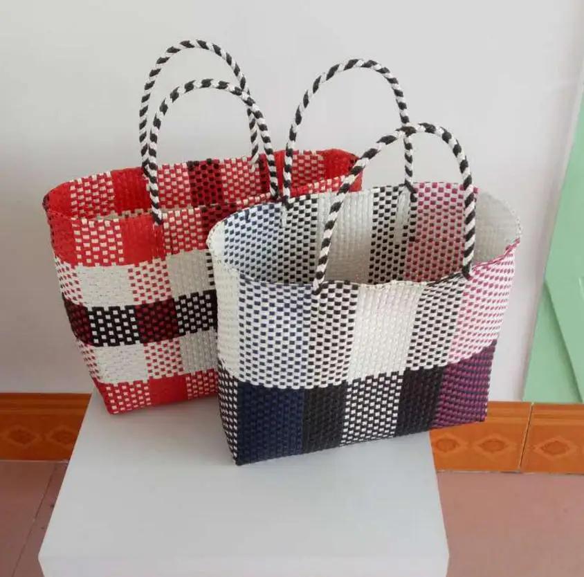 Buy Weave Basket Bag Handmade Beach bag Summer Rattan