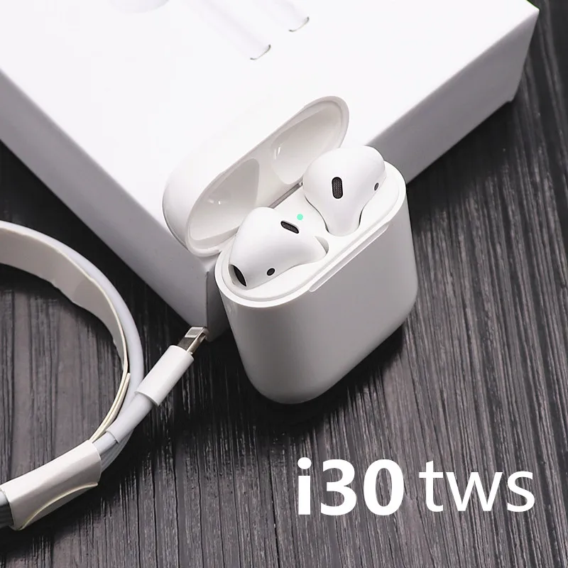 

I30 TWS Pop-up 1:1 Size Replica Wireless Earphone 6D Bluetooth 5.0 I30 Tws PK W1 Chip 1:1 I10 I20 Tws Bluetooth Headphone